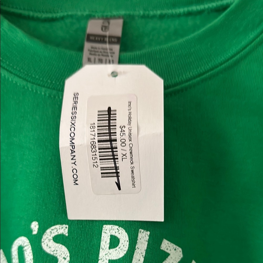 Series Six Imo’s Pizza Crewneck Sweater - Picture 2 of 2